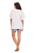 White Americana Sparkle Top
