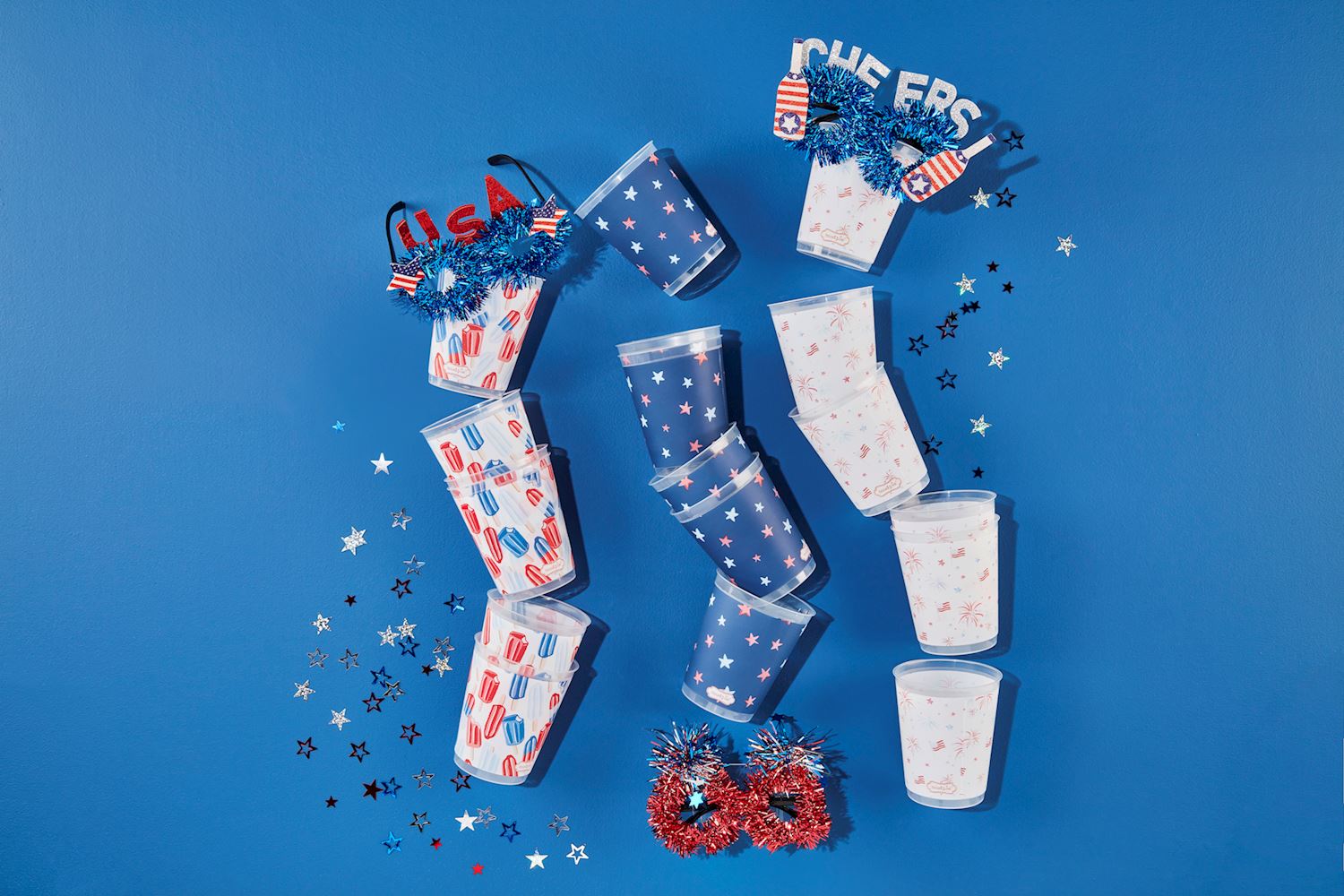 4th Of July Party Cup Set By Mud PIe