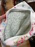 Ida Mae Gracie Patchwork Pastel Quilted Large Makeup Bag