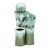 Ceramic Water Fountain, Green