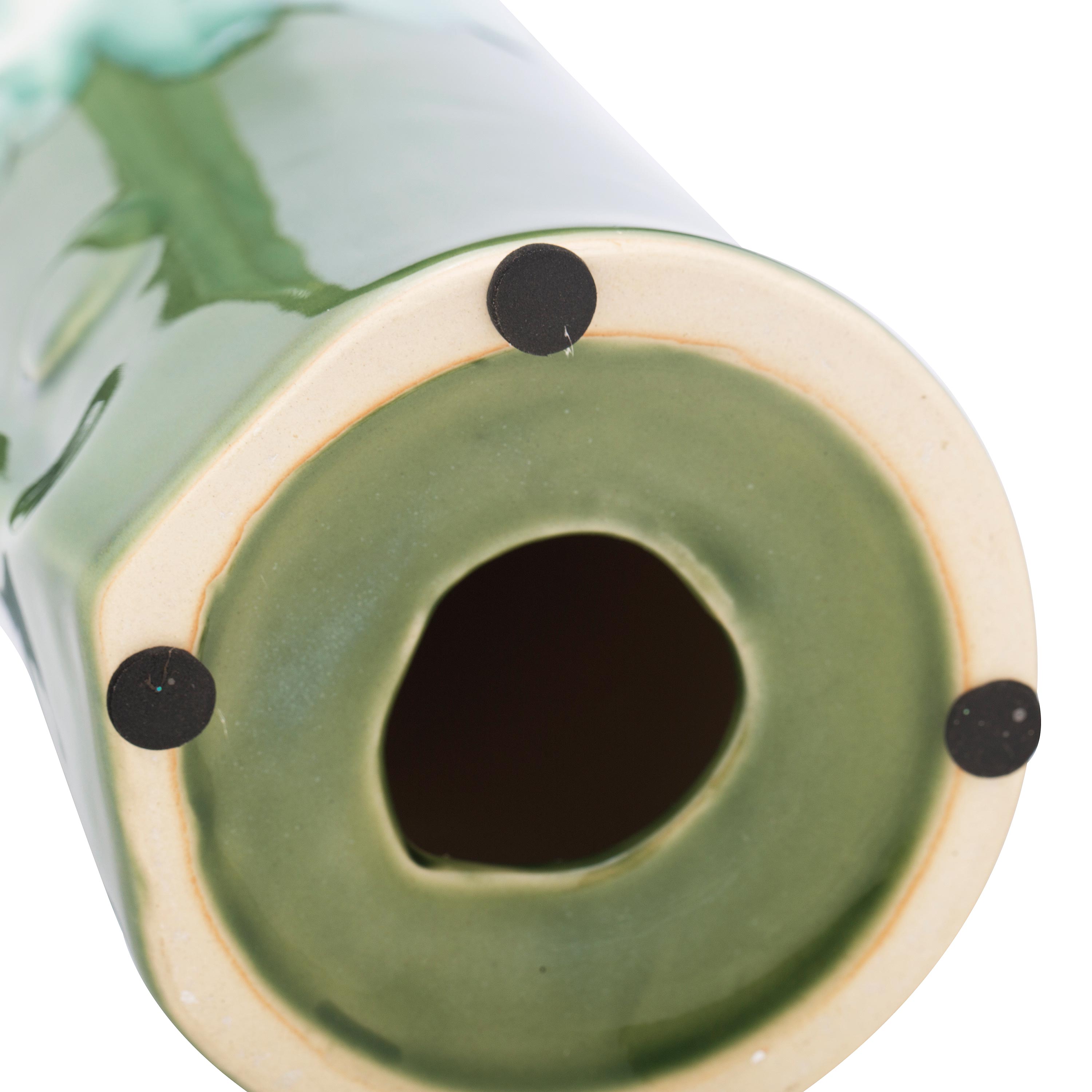 Ceramic Water Fountain, Green