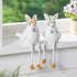 Easter Bunny Bird with Dangling Legs Resin Table Decor, Asst, 4.5"