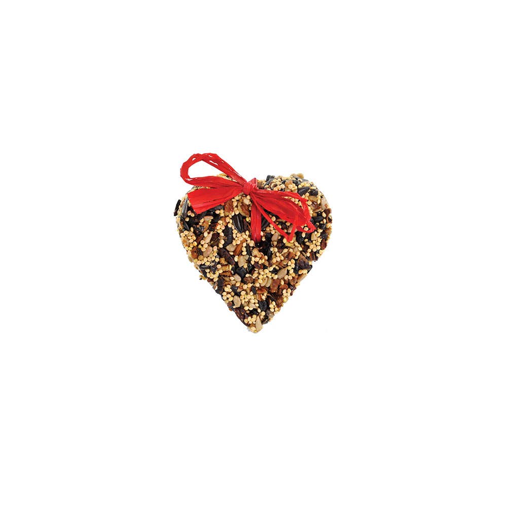Little Heart Bird Seed Feeder