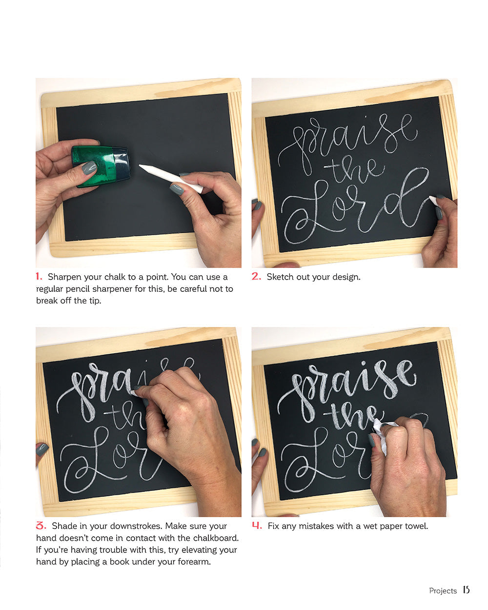Lettering for Absolute Beginners Workbook - Fox Chapel Publishing - inside pages