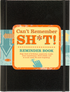 Can't Remember Sh*t Reminder Book by Peter Pauper Press