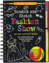 Fashion Show Scratch and Sketch activity book by Peter Pauper Press