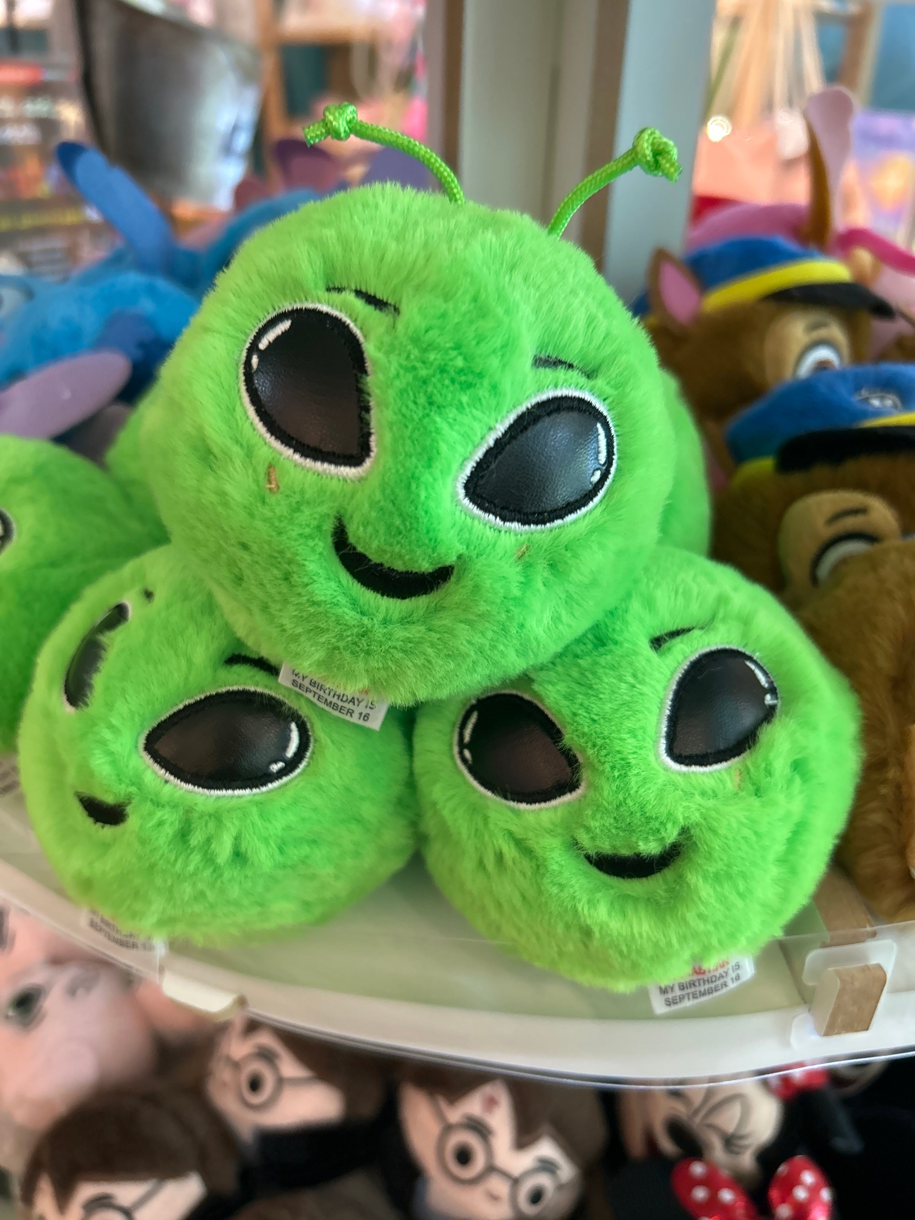 SEBASTIAN - alien green bouncer