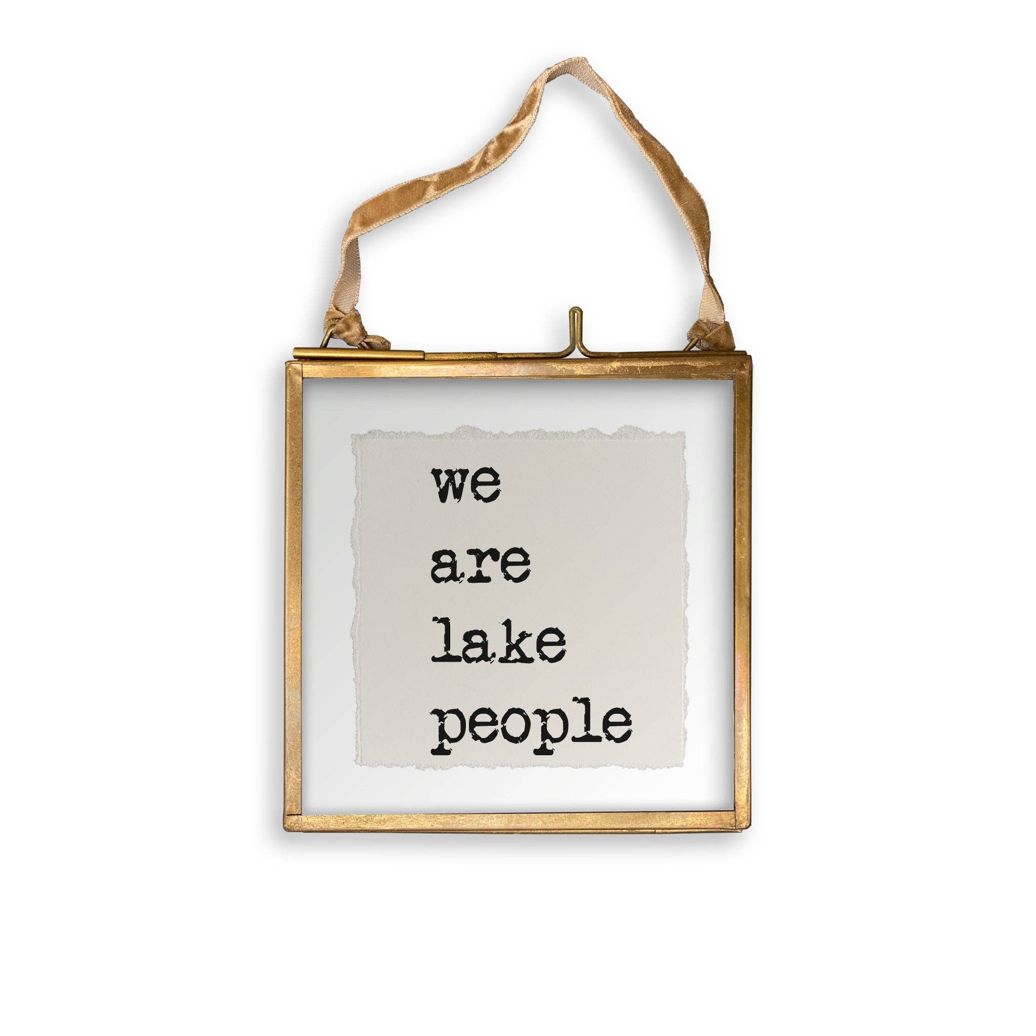We Are Lake People