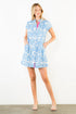Eliza Short Sleeve Pattern Detail Dress by THML