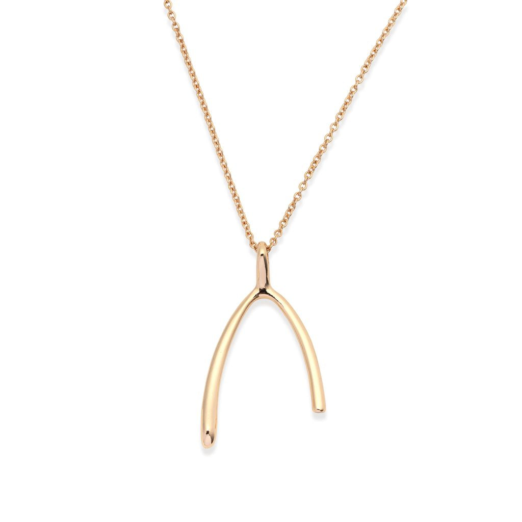 Mila-Wishbone Pendant