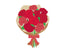 HAPPY EVERYTHING ROSES ARE RED BOUQUET BIG ATTACHMENT