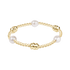 Admire Gold & Admire Pearl 3mm Gold Bracelet