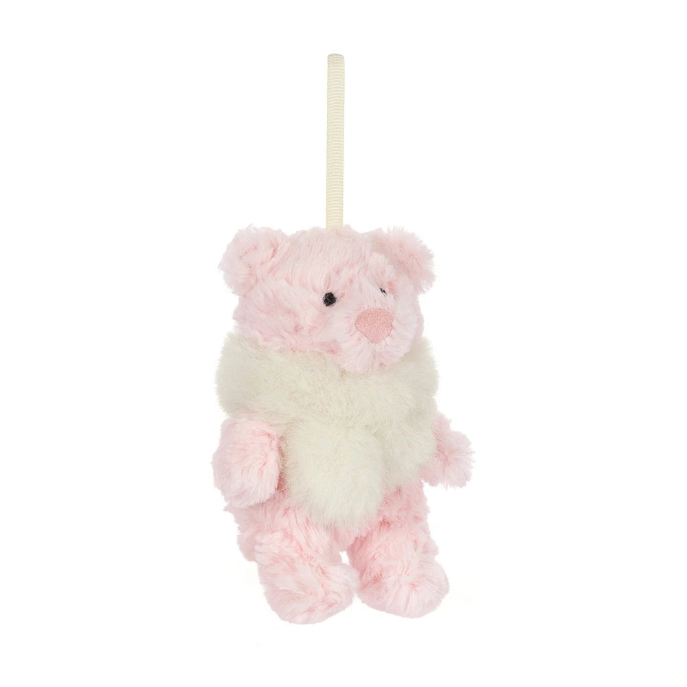 Leola Bear Winter Warmer Decoration By Jellycat
