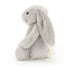 Bashful Silver Bunny'Medium By Jellycat