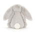 Bashful Silver Bunny'Medium By Jellycat