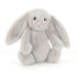 Bashful Silver Bunny'Medium By Jellycat