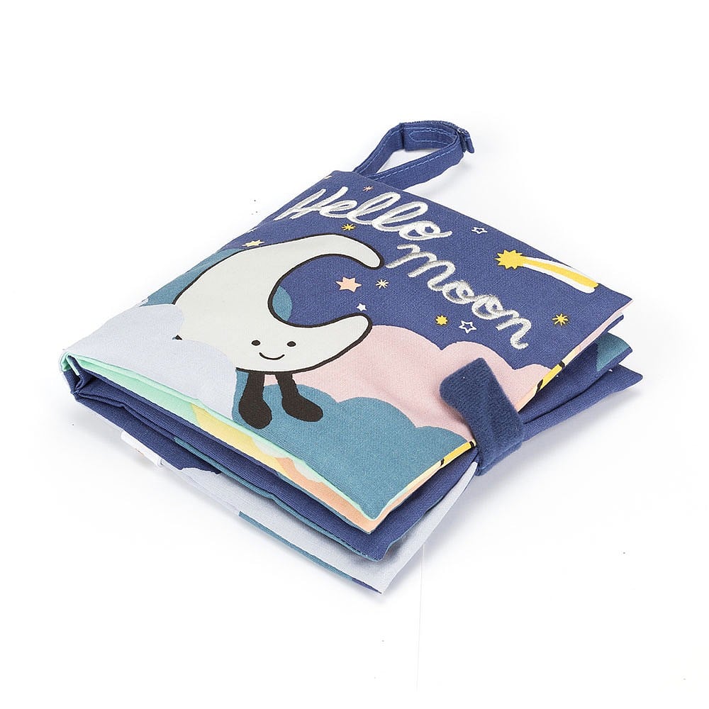 Hello Moon Fabric Book By Jellycat - A. Dodson's