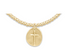 Classic Gold 2mm Bracelet - Inspire Small Gold Disc