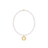 Classic Pearl 3mm Bracelet - Blessed Gold Disc