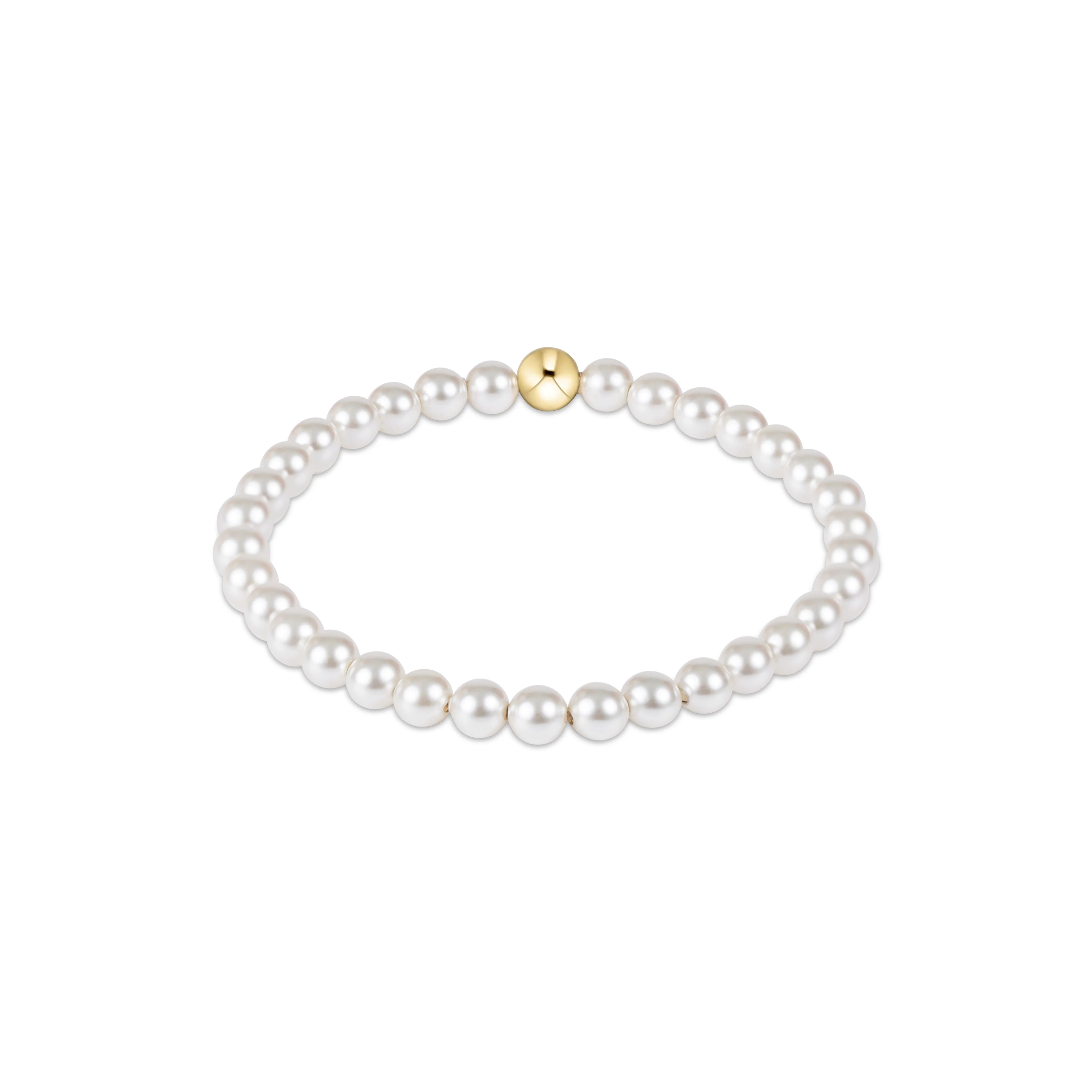 Classic Pearl 5mm Bead Bracelet - by enewton