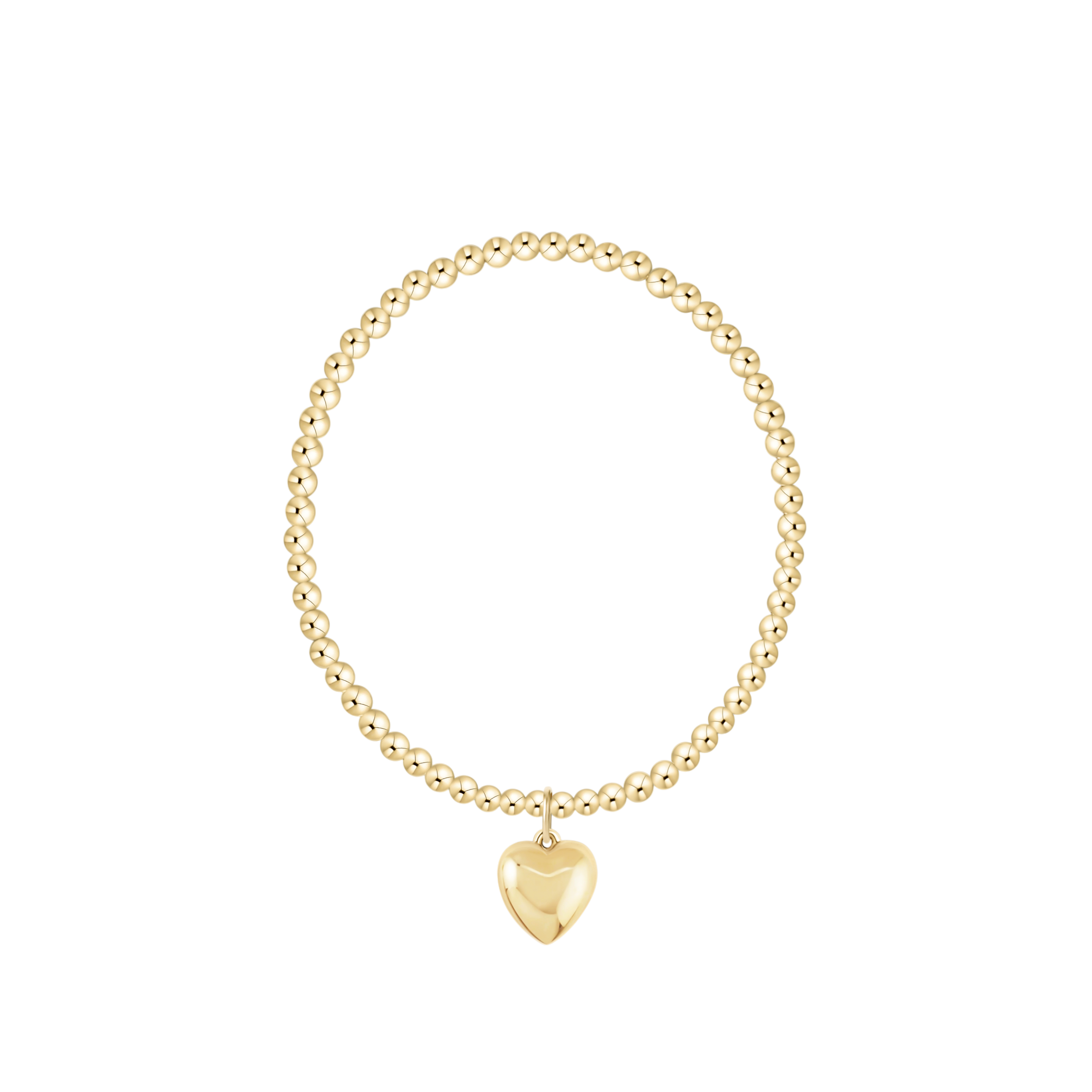 Extends Classic Gold 3mm Bracelet - Love Plush Gold by enewton