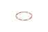 gameday hope unwritten bracelet - bright orange-wine by enewton