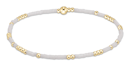 enewton Extends - Hope Unwritten Bracelet - White - by enewton