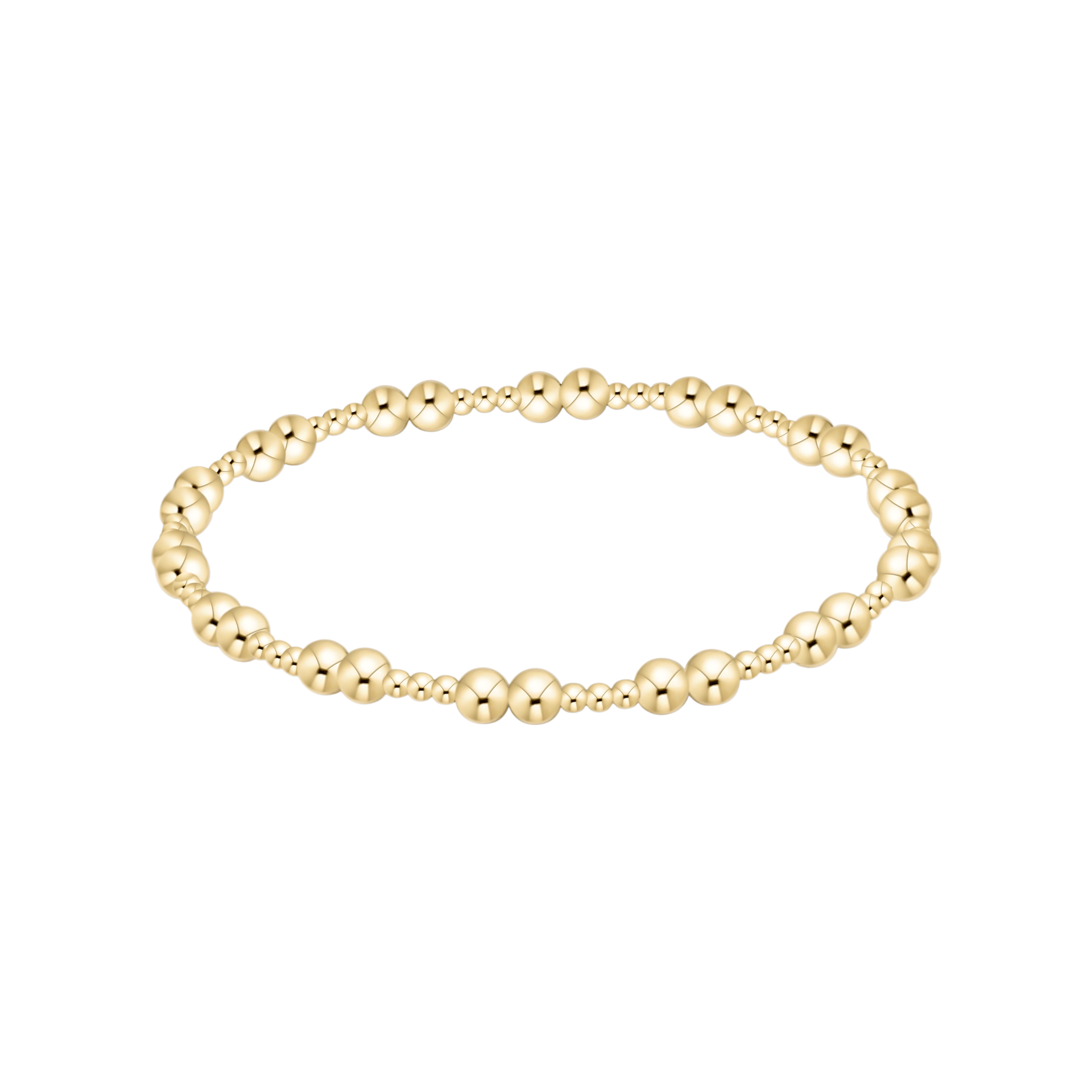 Extends Together Gold 4mm Bracelet by enewton