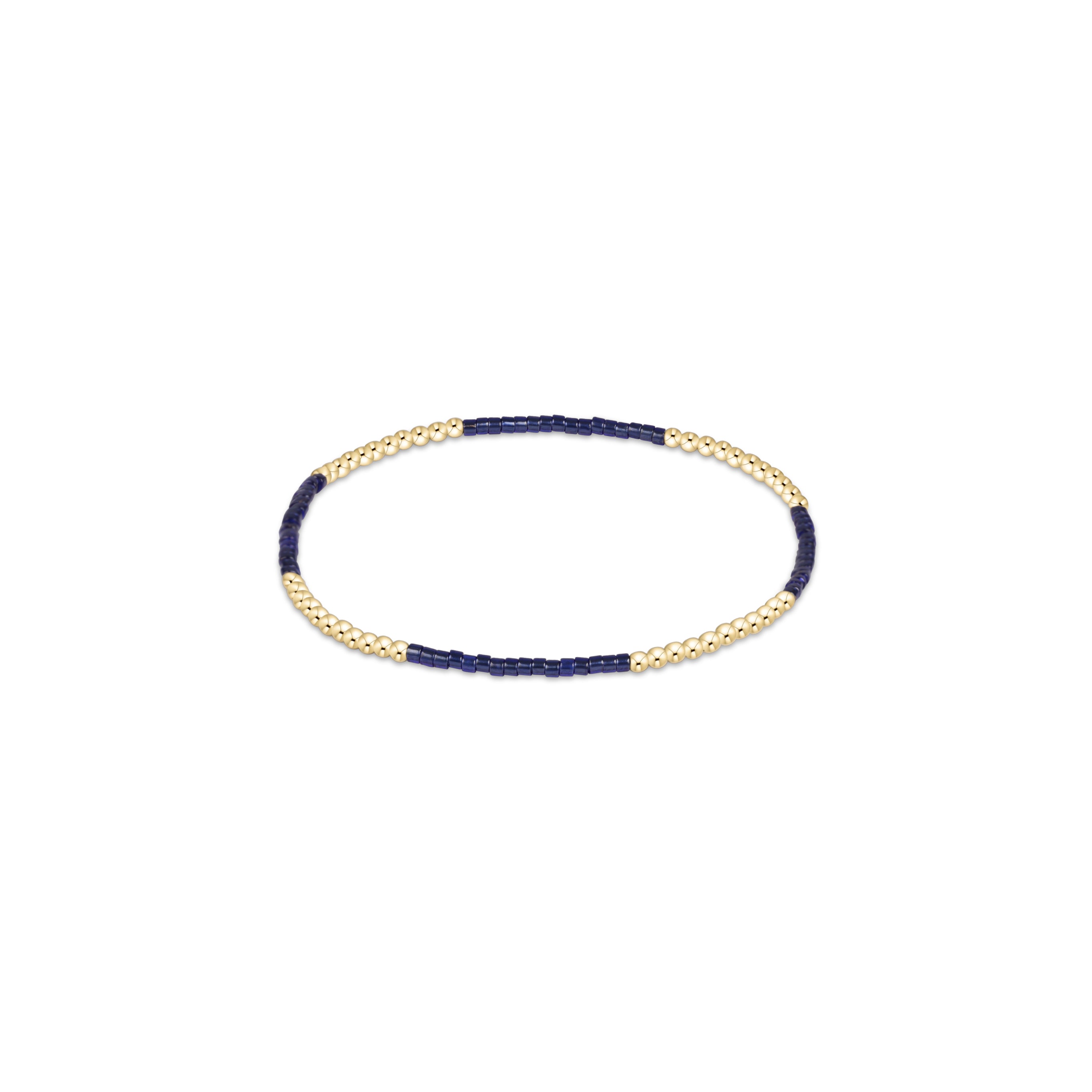 gameday hope blissful bracelet - navy by enewton