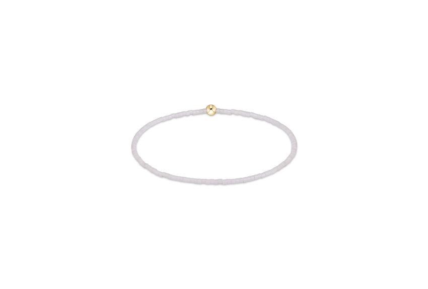 gameday hope classic bracelet - white by enewton