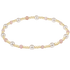 Pearl Sincerity 4mm Gem Bracelet - Pink Opal