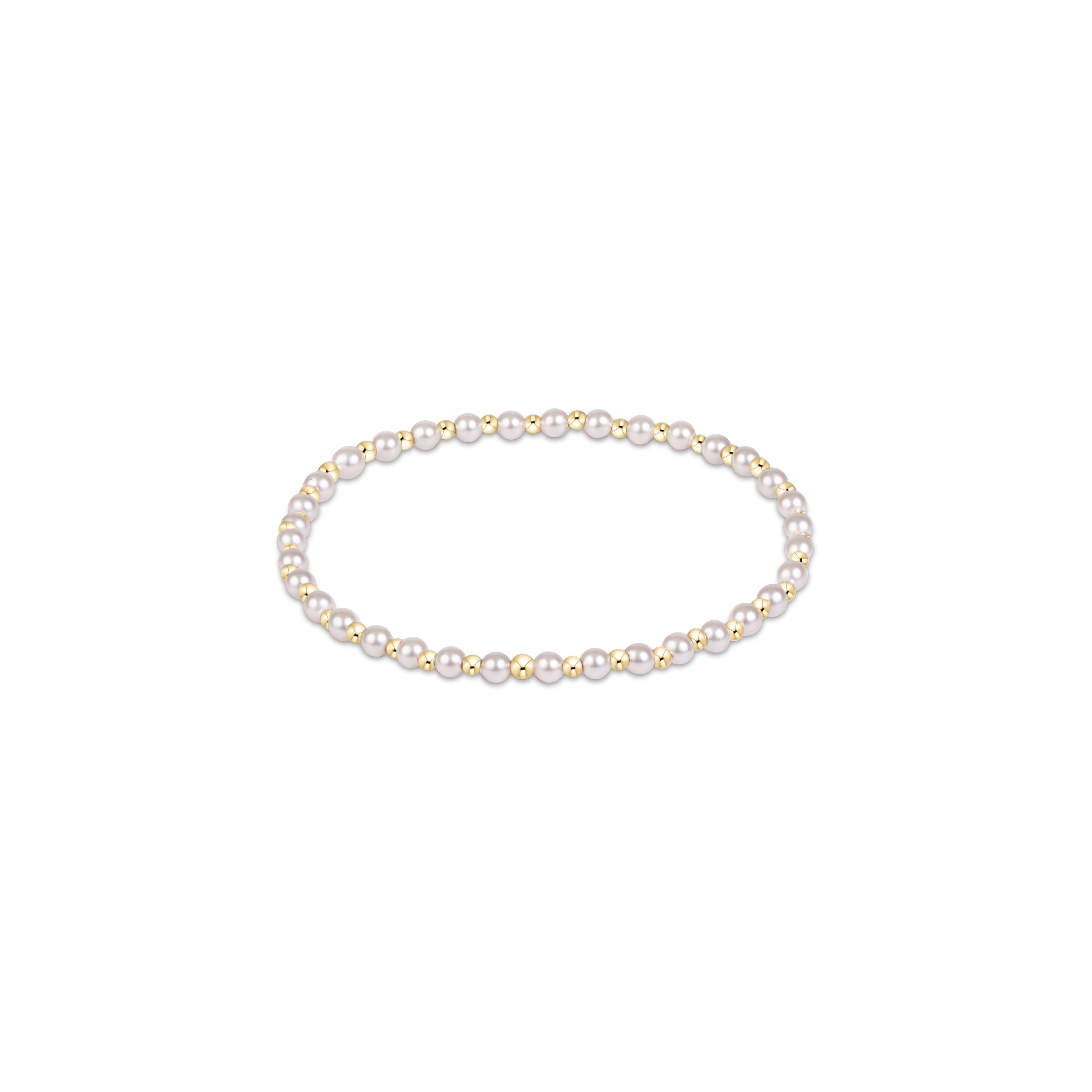 Grateful Pearl 3mm Bracelet by enewton