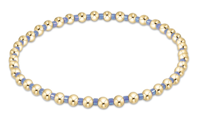 Hope Grateful Bracelet - Bright Blue - by enewton