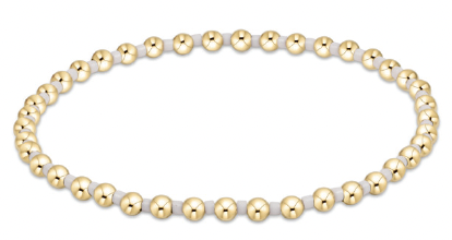 Hope Grateful Bracelet - White - by enewton