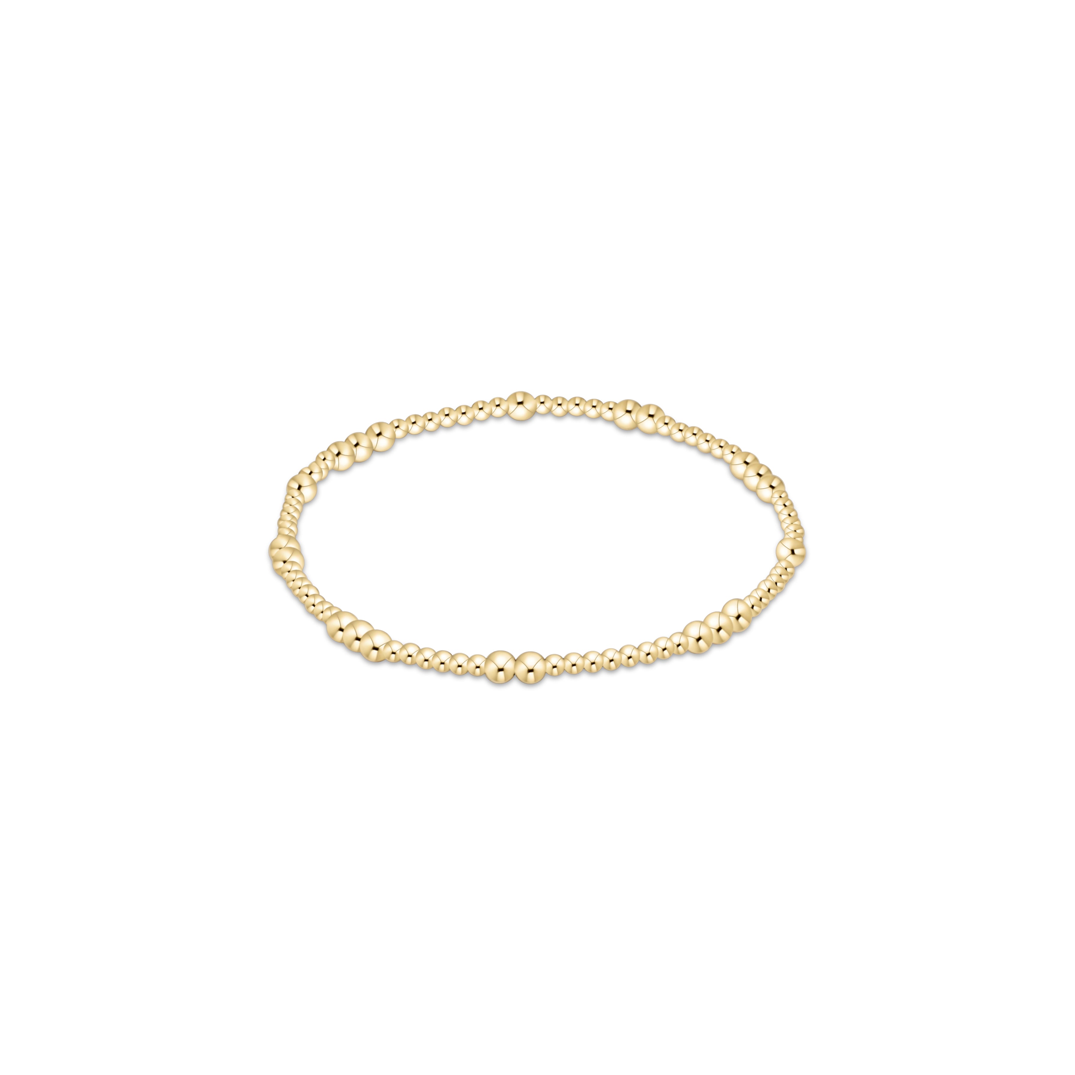 Hope Unwritten Gold 3mm Bracelet by enewton