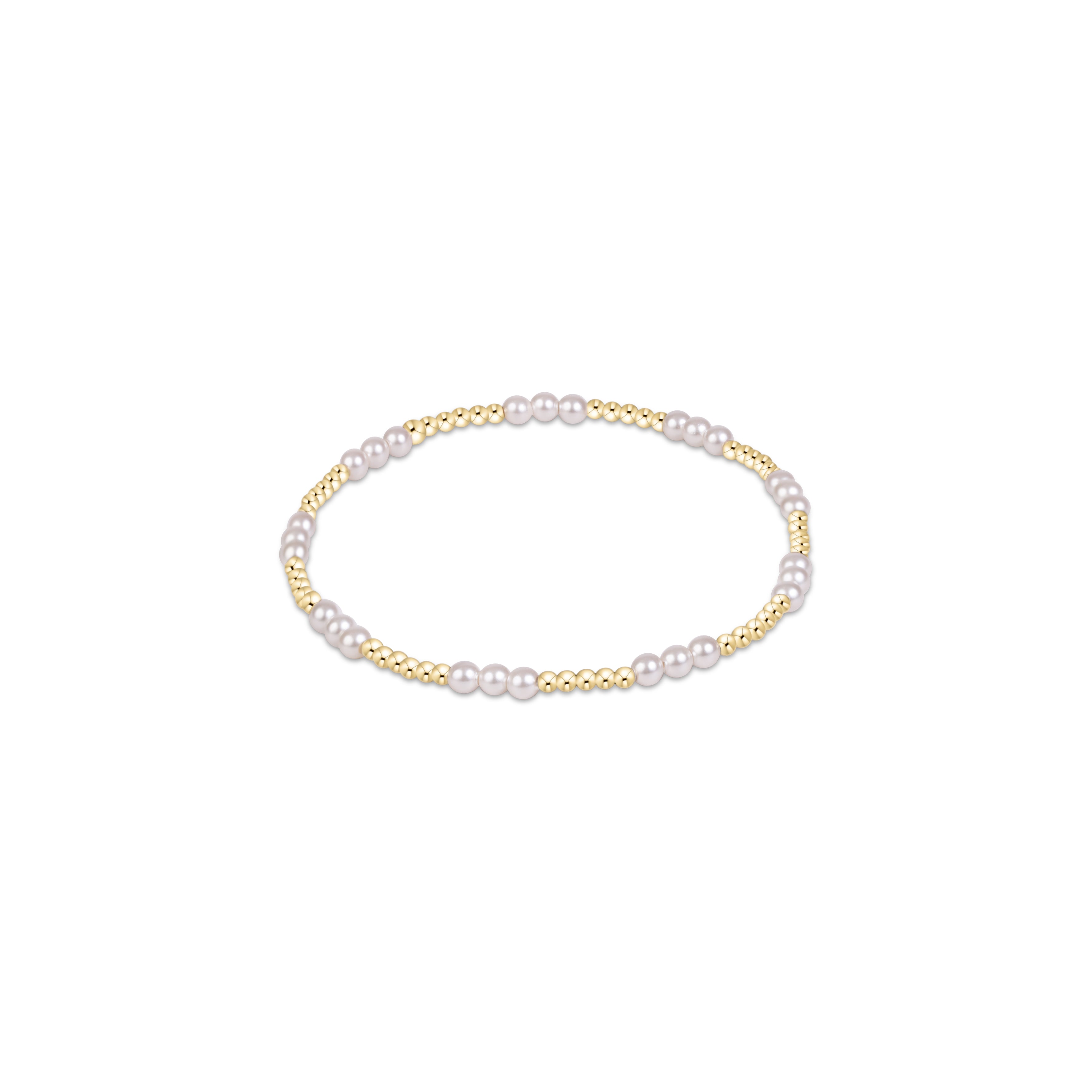 Joy Pearl 3mm Bracelet by enewton