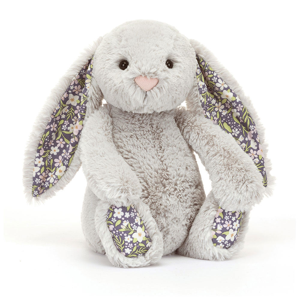 Blossom Silver Bunny 'Bloom' Small By Jellycat