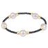 enewton Purpose Admire Pearl 8mm Faceted Hematite Bracelet