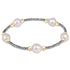 enewton Purpose Admire Pearl 8mm Silver Faceted Hematite Bracelet