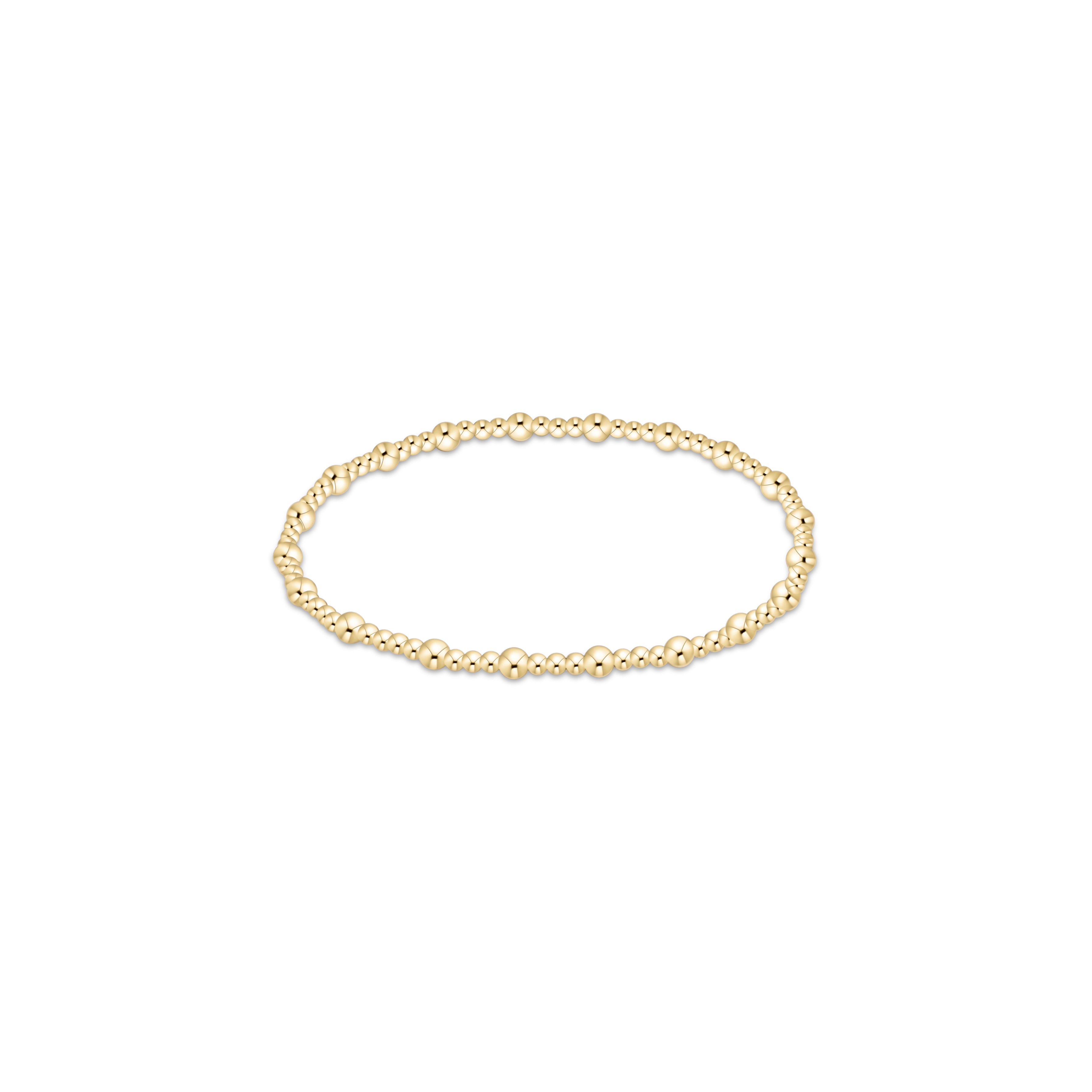 Sincerity Gold 3mm Bracelet by enewton