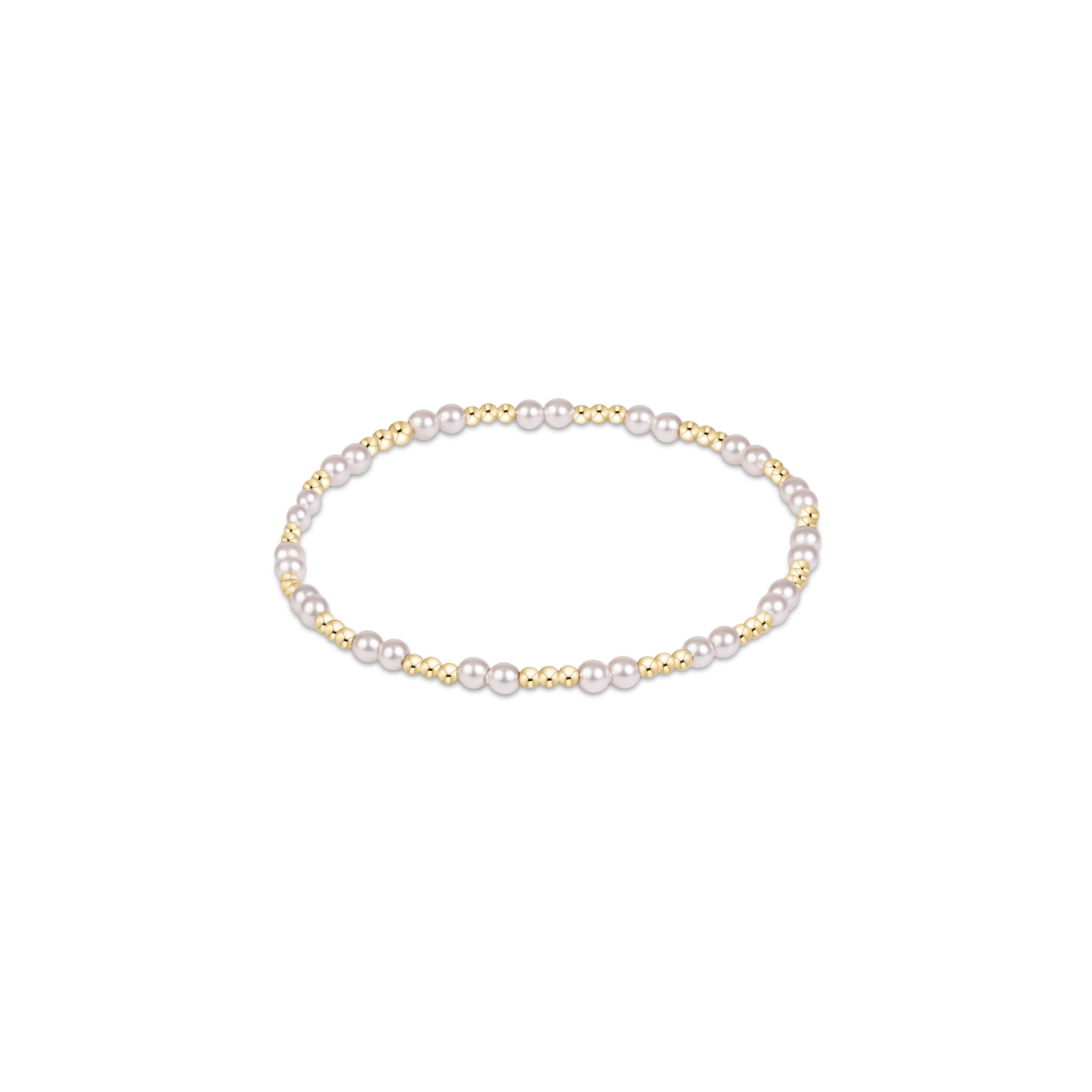 Together Pearl 3mm Bracelet by enewton