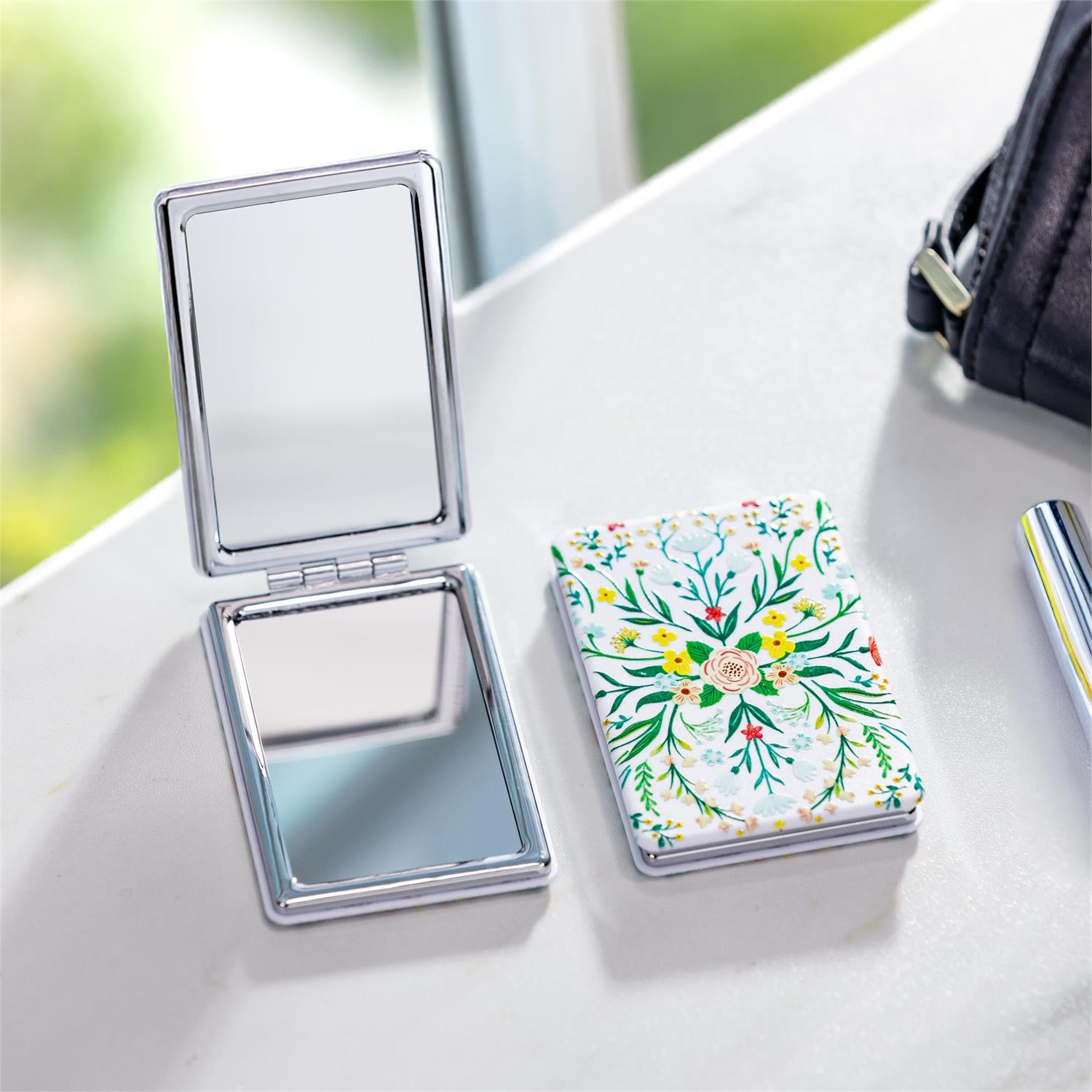 She Shed Compact Mirror