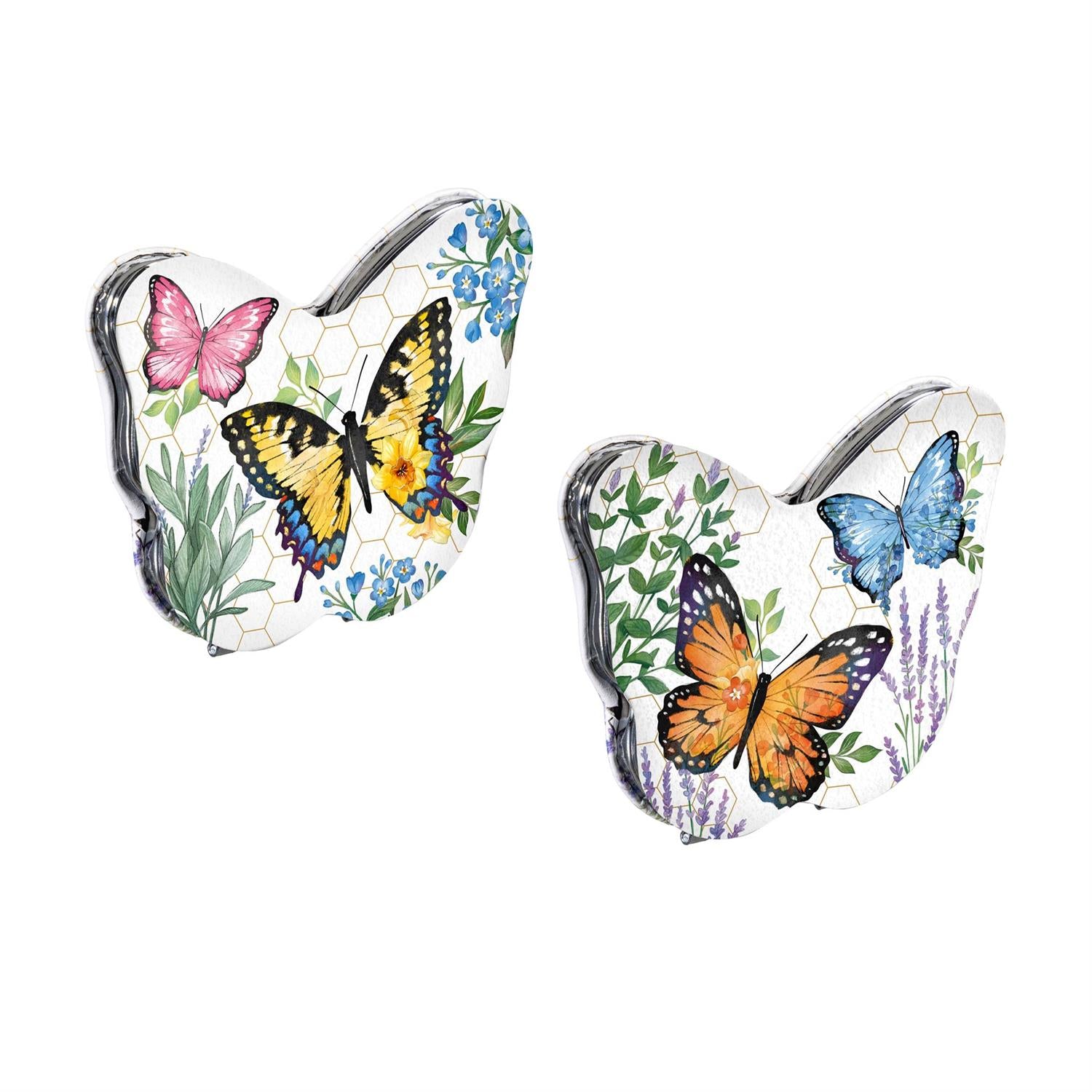 Garden Butterfly Shape Compact Mirror