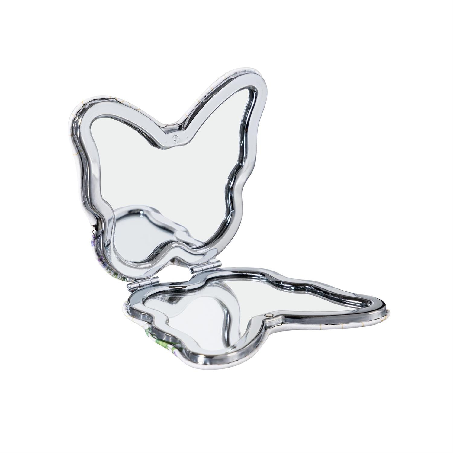 Garden Butterfly Shape Compact Mirror