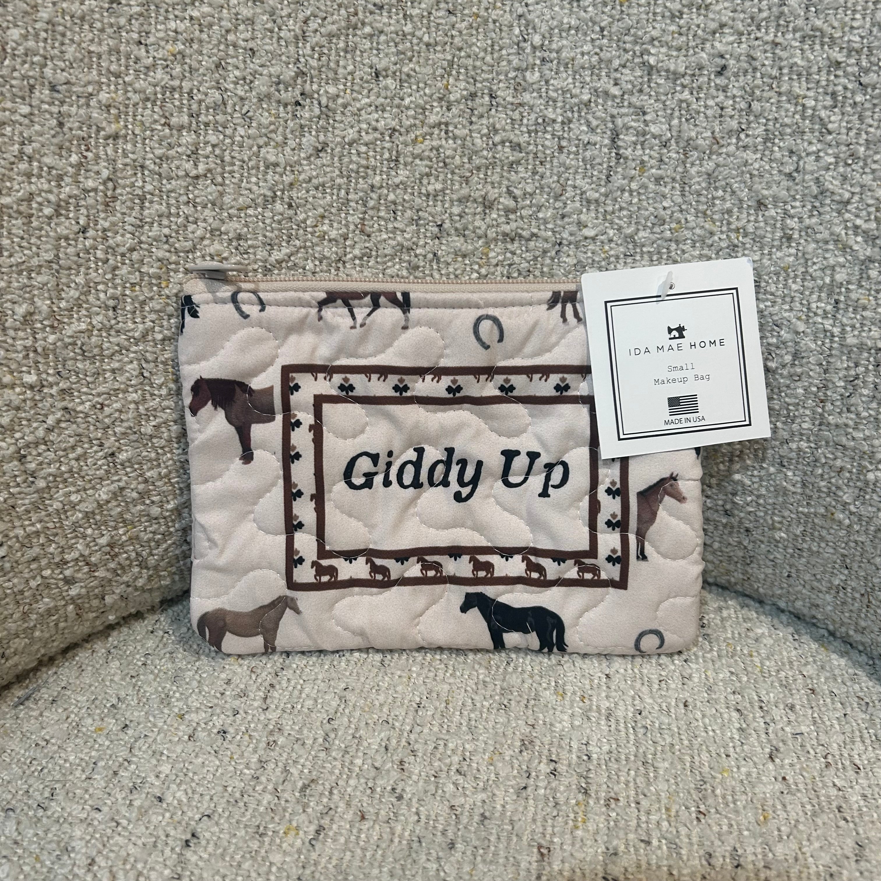 Ida Mae Quilted Makeup Bags