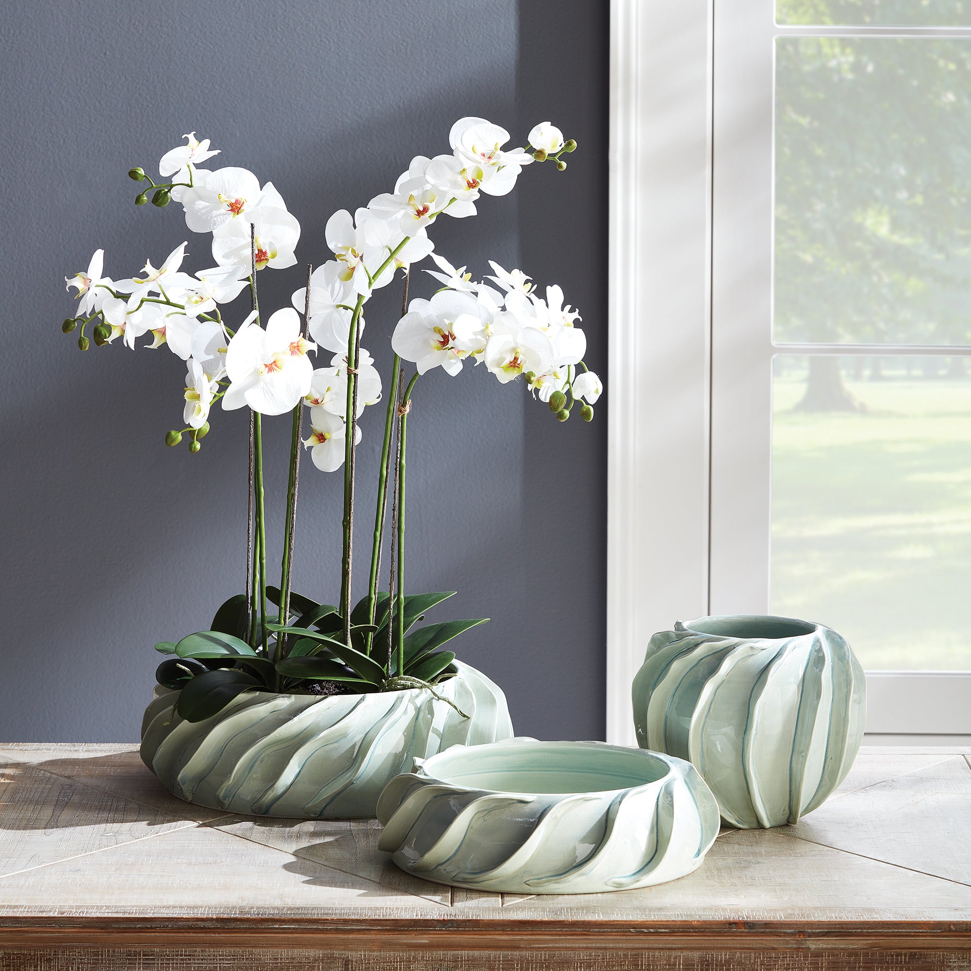 Phalaenopsis Bowl Drop-In 31.5" - View 2