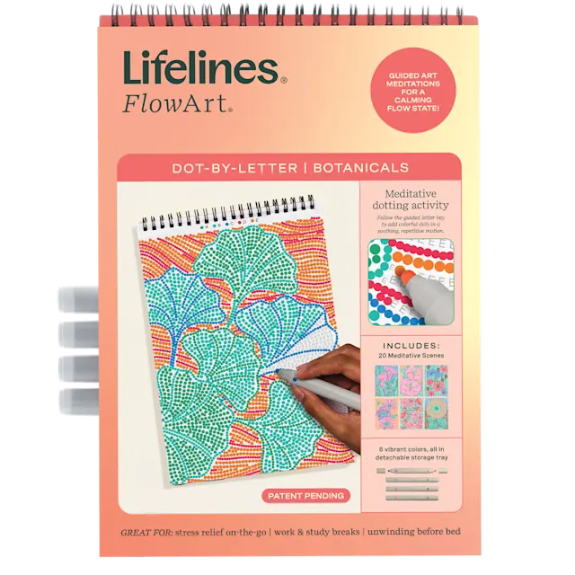 FlowArt - Dot-By-Letter, Botanicals