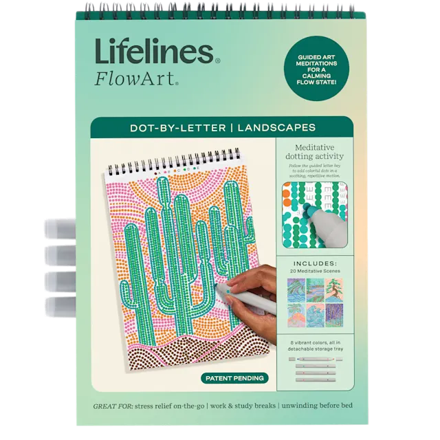 FlowArt® - Dot-By-Letter, Landscapes