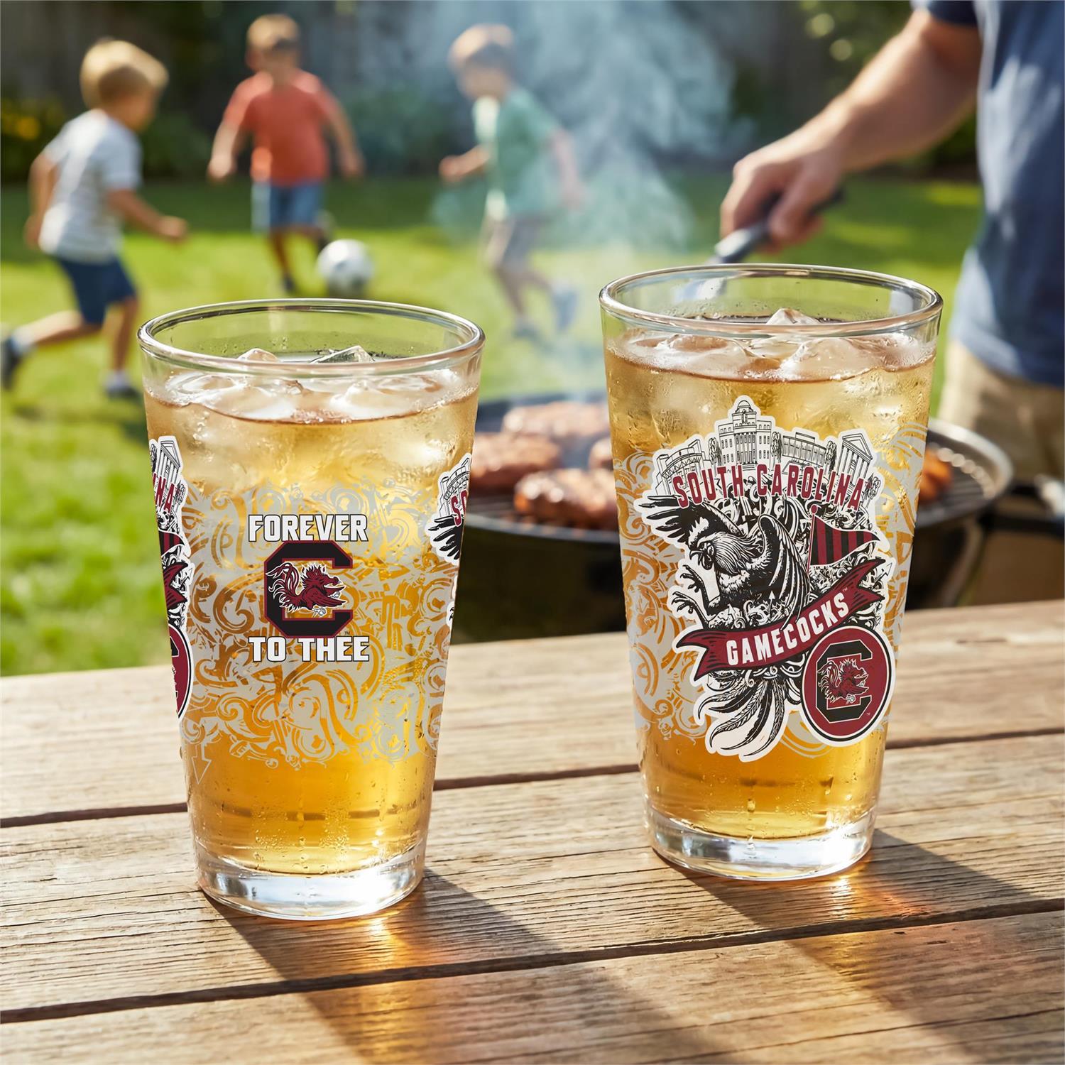 University of South Carolina 16oz Glass Pint