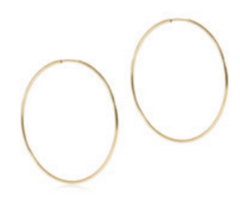 Endless Gold 1.25" Hoop by enewton